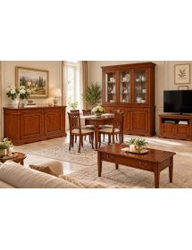 MADIA CREDENZA IN LEGNO FINITURA BASSANO 220x115x60 (483)
