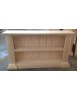 MOBILI 2G - LIBRERIA A GIORNO INTAGLIATA LEGNO GREZZO 177X40X101