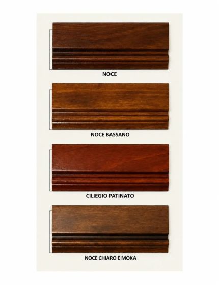 MOBILE BAGNO 108 CM IN LEGNO LAVABO 2 CASSETTI 2 PORTE E SPECCHIO