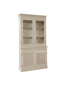 MOBILI 2G - Cristalliera in legno 2 Ante Arte Povera L.105 P.42 H.205