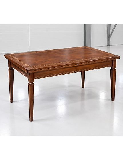 Tavolo allungabile rettangolare classico greca bassano 160X90x78