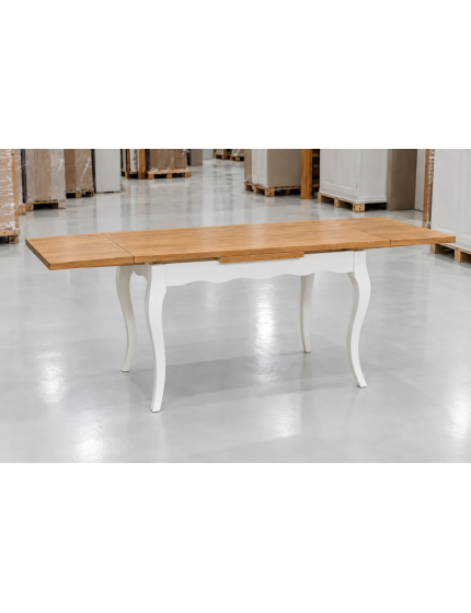 Tavolo classico allungabile legno bicolore 100x70 120x80 140x80 160x85
