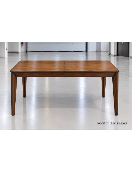 Tavolo Allungabile Classico 140x90 cm – Tinta Noce e Altri Colori