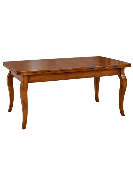 Tavolo classico allungabile legno noce bassano 100x70 120x80 140x80 160x85