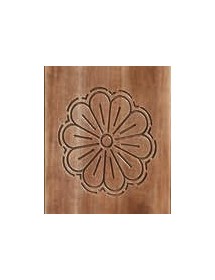 CRISTALLIERA 3 PORTE ARTE POVERA NOCE CONSUMATO 150x43x205