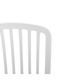 MOBILI 2G - SET 2 SGABELLI POLIPROPILENE SEDUTA IMBOTTITA SIMILPELLE