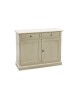 MOBILI 2G - Madia Credenza Shabby Chic In Legno 2 Porte Bicolore 105x42x85