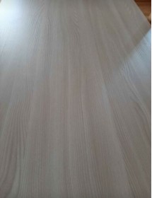 MOBILI 2G - Tavolo moderno rettangolare tortora allungabile 130x85 H77 vista piano