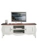 MOBILI 2G - PORTA TV IN LEGNO SHABBY CHIC BICOLORE L.160 P.50 H.61