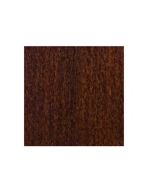 SET 2 SEDIE A LIRA IN LEGNO TINTA NOCE SCURO SEDUTA PAGLIA
