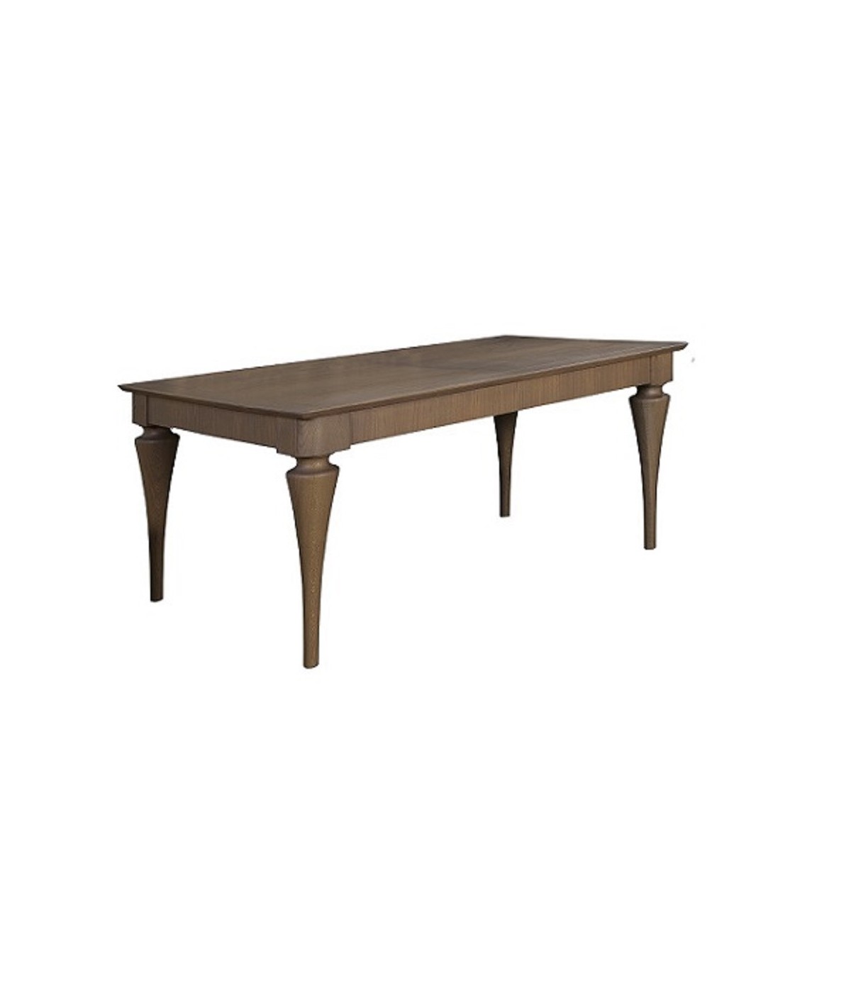 MOBILI 2G - TAVOLO ALLUNGABILE IN LEGNO MASSELLO DI ROVERE L.180 P.100 H.78