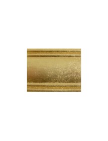 PORTA TV 2 ANTE SHABBY IN LEGNO BIANCO/ORO L.181 P.52 H.65