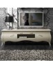 MOBILI 2G - PORTA TV BOMABATO 2 ANTE SHABBY IN LEGNO AVORIO L.197 P.53 H.60
