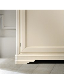 MADIA CREDENZA SHABBY LEGNO MASSELLO 2 PORTE VARI COLORI L.200 P.51 H.105