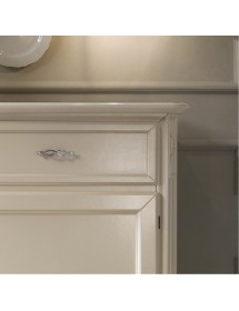MADIA CREDENZA SHABBY LEGNO MASSELLO 2 PORTE VARI COLORI L.200 P.51 H.105