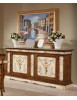 MOBILI 2G - SALA DA PRANZO IMPERO LACCATO DIPINTO/BASSANO vista credenza