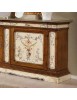 MOBILI 2G - SALA DA PRANZO IMPERO LACCATO DIPINTO/BASSANO vista credenza