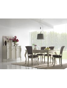 MADIA CREDENZA SAGOMATA 2 ANTE LEGNO VARI COLORI L.137 P.57 H.110