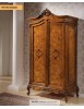 MOBILI 2G - ARMADIO CLASSICO IN LEGNO DI RADICA 2 PORTE IMPERO 112X62X215 vista frontale