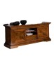 MOBILI 2G - PORTA TV IN LEGNO 2 ANTE SCORREVOLI ARTE POVERA NOCE BASSANO L.169 P.53 H.75