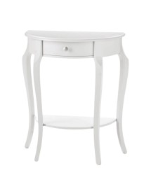 MOBILI 2G - CONSOLLE CLASSICA DA INGRESSO BIANCO SPORCO L.67 P.33 H.75