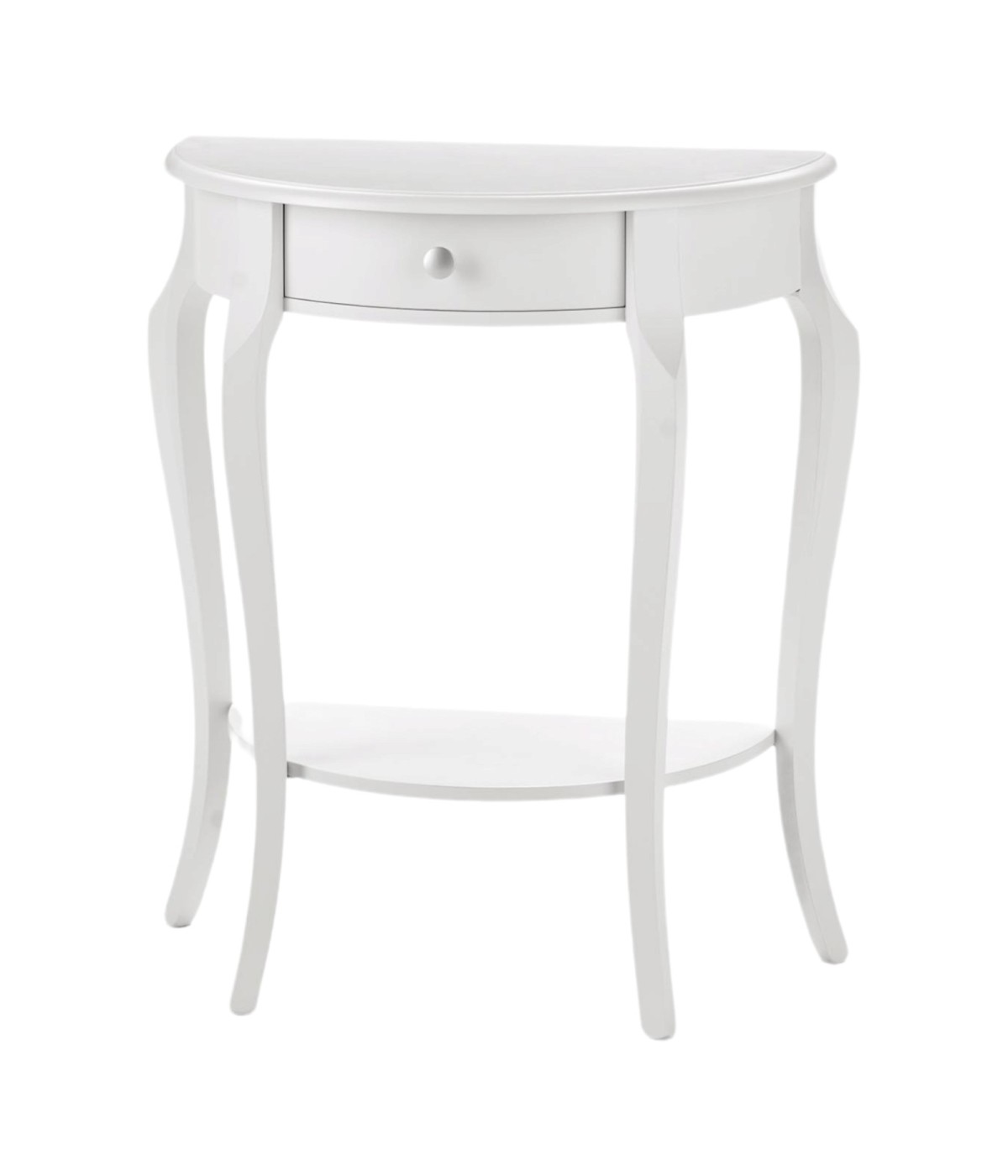 MOBILI 2G - CONSOLLE CLASSICA DA INGRESSO BIANCO SPORCO L.67 P.33 H.75