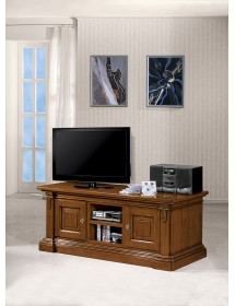 MOBILI 2G - PORTA TV 2 PORTE CON VANO A GIORNO GREZZO  L.158 P.60 H.62