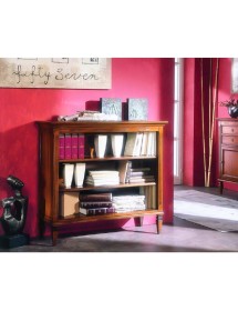 MOBILI 2G - SCRIVANIA CLASSICA IN LEGNO BIANCO CONSUMATO L.130xP.70xH.80H