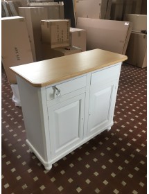 Cristalliera 2 Ante Napoletana Bicolore Arte Povera In Legno 104 x ...