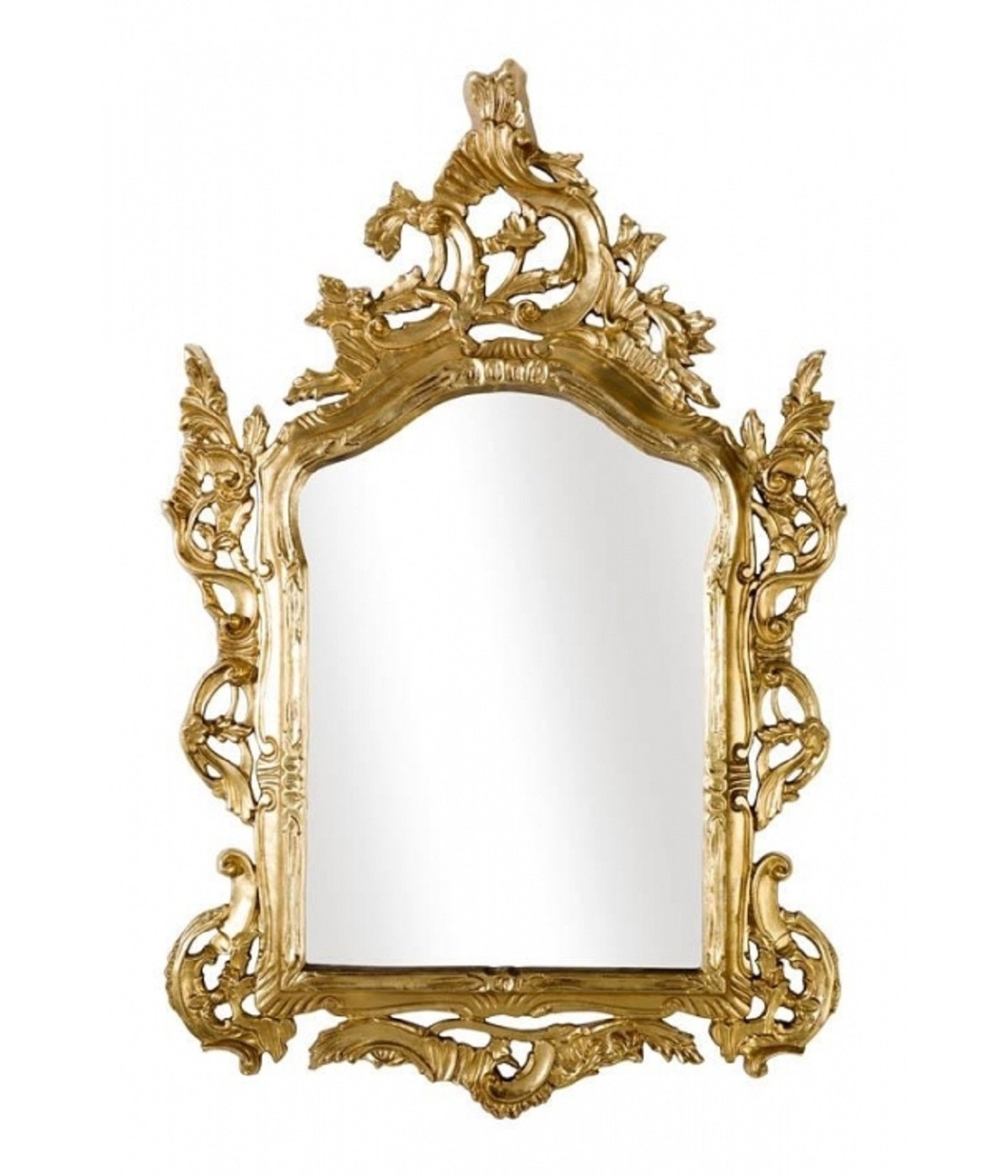 MOBILI 2G - MOBILI2G - Specchiera barocca in foglia oro misura 82x128x6