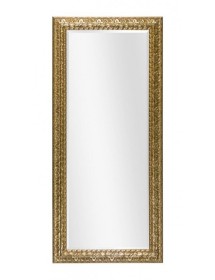 MOBILI 2G - MOBILI2G - Specchiera in foglia oro rettangolare Misure: L.92x H. 72 x P. 5