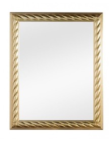 MOBILI 2G - Specchiera in foglia oro rettangolare Misure: 90 x 180 x 4