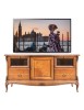 MOBILI 2G - PORTA TV CLASSICO IN LEGNO 1 PORTA 2 CASSETTI 2 RIBALTE BASSANO L.141 P.47 H.70