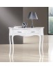 MOBILI 2G - CONSOLLE SHABBY CHIC 2 CASSETTI IN LEGNO BIANCO L .100 H 78 P. 38