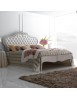 MOBILI 2G - LETTO MATRIMONIALE LEGNO CLASSICO TESTATA ECOPELLE L.201 P.215 H.151