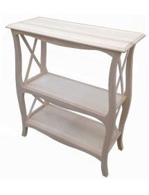 MOBILI 2G - VETRINA IN LEGNO 2 CASSETTI 2 PORTE L.150 P.50 H.216