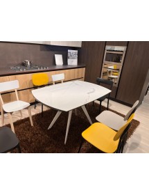 MOBILI 2G - Tavolo Vortice moderno allungabile Target point 160x90x75