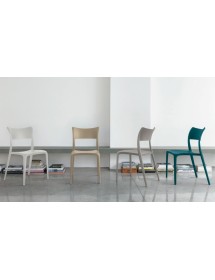 Mobili 2G - Set 6 Sedie Cordoba Target point moderne in polipropilene