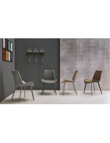 Mobili 2G - Set 6 Sedie Malaga Target point moderne in tessuto