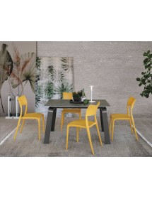 Tavolo Deimos moderno allungabile Target Point 130x85x75