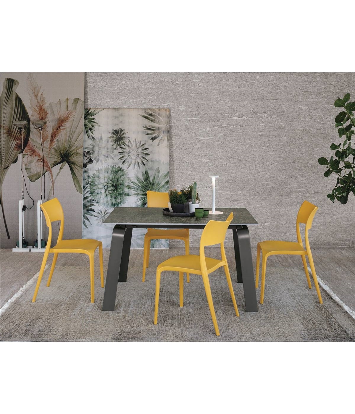 Tavolo Deimos moderno allungabile Target Point 110x80x75