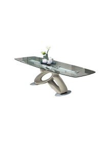Tavolo Eclipse moderno vetro allungabile Target Point 200x100x75