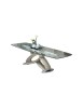 Tavolo Eclipse moderno vetro allungabile Target Point 200x100x75