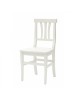 MOBILI 2G -  SET 2 SEDIE LEGNO BIANCO SHABBY CHIC SEDUTA LEGNO