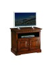 MOBILI 2G - PORTA TV ARTE POVERA 2 PORTE IN LEGNO TINTA NOCE L.89 P.54 H.74