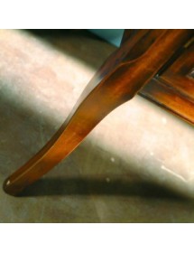 VETRINA CLASSICA IN LEGNO 2 PORTE 2 CASSETTI FINITURA BASSANO L.108 P.40 H.130