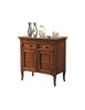 MOBILI 2G - MADIA CREDENZA CLASSICA IN LEGNO 2 PORTE 2 CASSETTI 88x47x91 vista frontale