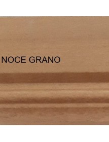 MOBILI 2G - CRISTALLIERA CLASSICA 3 PORTE IN LEGNO TINTA NOCE 156X42X213 vista colore