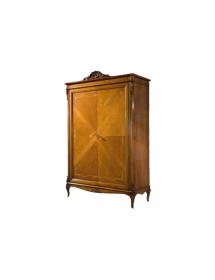 ARMADIO 2 PORTE CLASSICO IN LEGNO FINITURA BASSANO L.132 P.59 H.202