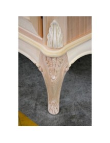 CREDENZA CLASSICA IN LEGNO 2 PORTE 2 CASSETTI FINITURA BASSANO L.111 P.44 H.91